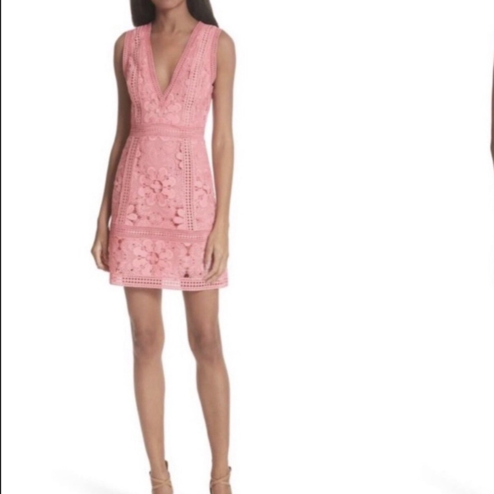 Alice + Olivia Zula Dress in Pink - size 4 - Picture 6 of 12